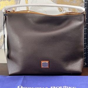Dooney and Bourke Pebble Grain Large East West Sac #2 of 2- Brown Tmoro